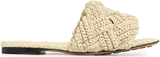 Dép Bottega Veneta Intrecchio Lido 'Ivory' 729756-V0GO0-9013
