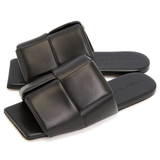 Dép Bottega Veneta Intrecciato Patch 'Black' 741350-VBSD0-1000