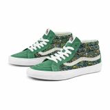 Giày Vans Sk8-mid Reissue Paisley 'Green White' VN0A391F6TM