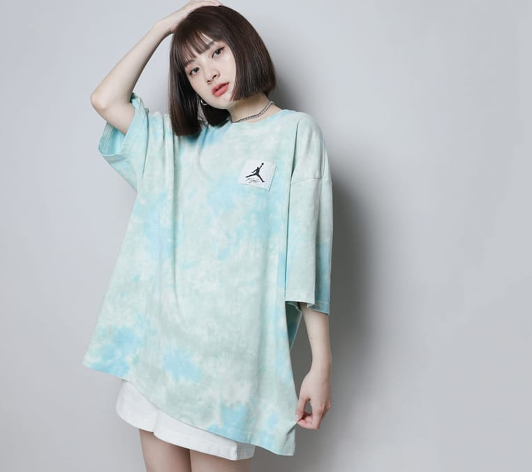 Áo Nike Ess Ovrsz Jordan Tee 'Bleach Aqua' DX9584-110