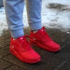 air max 90 red leather