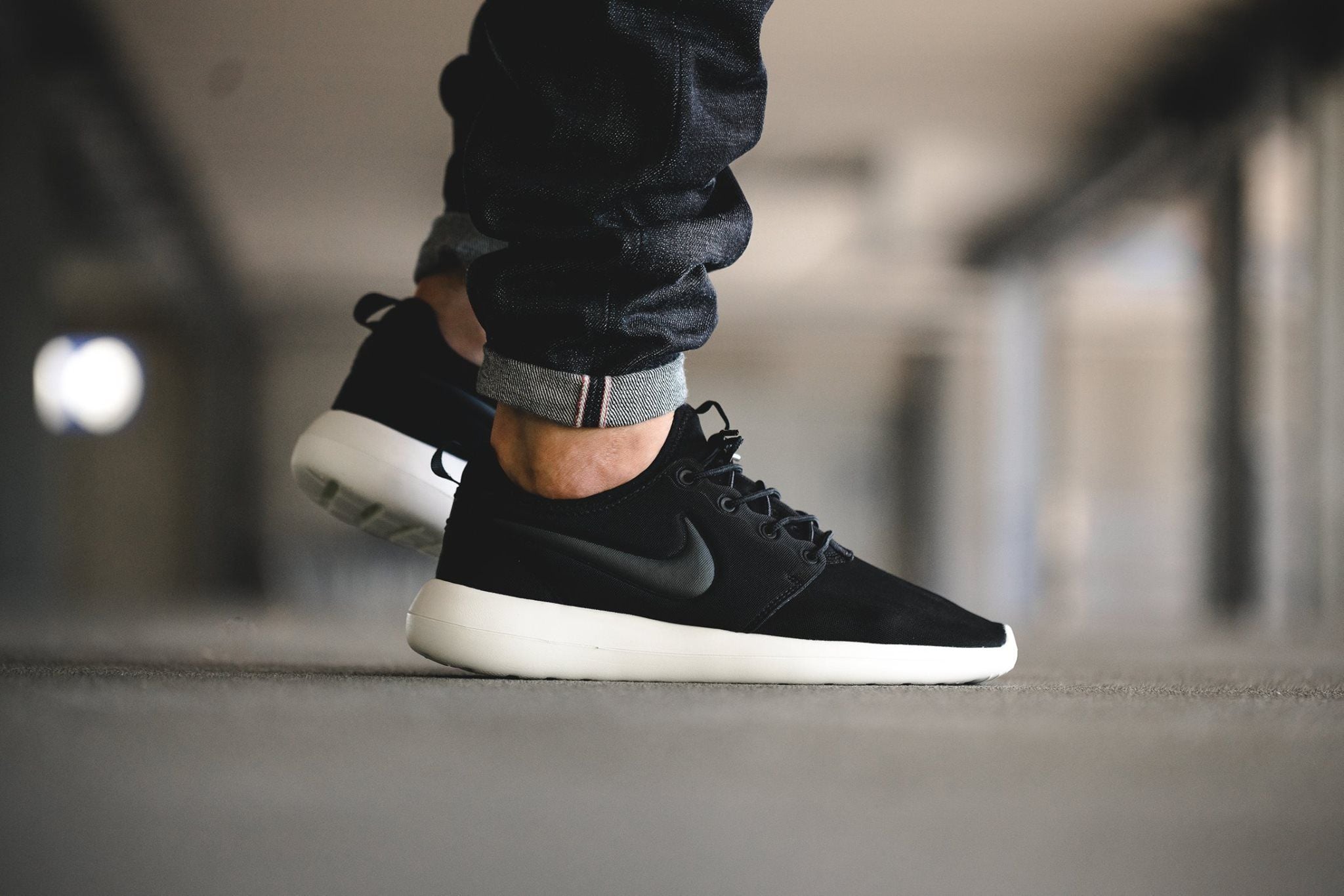 nike roshe two black