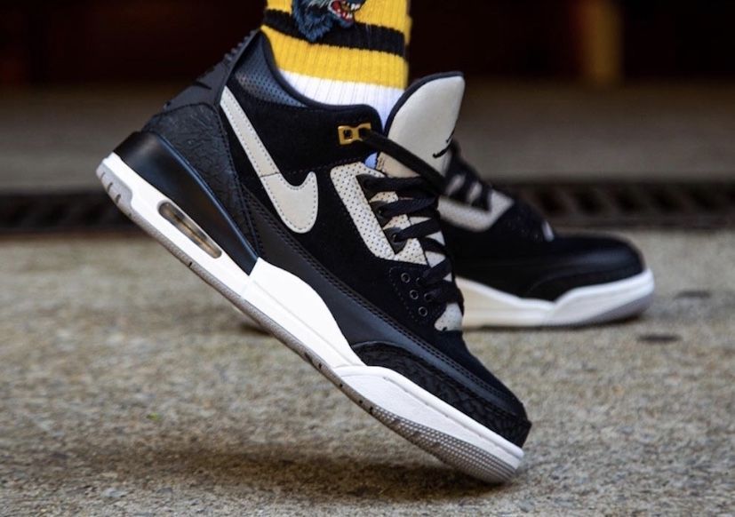 air jordan retro 3 tinker black cement