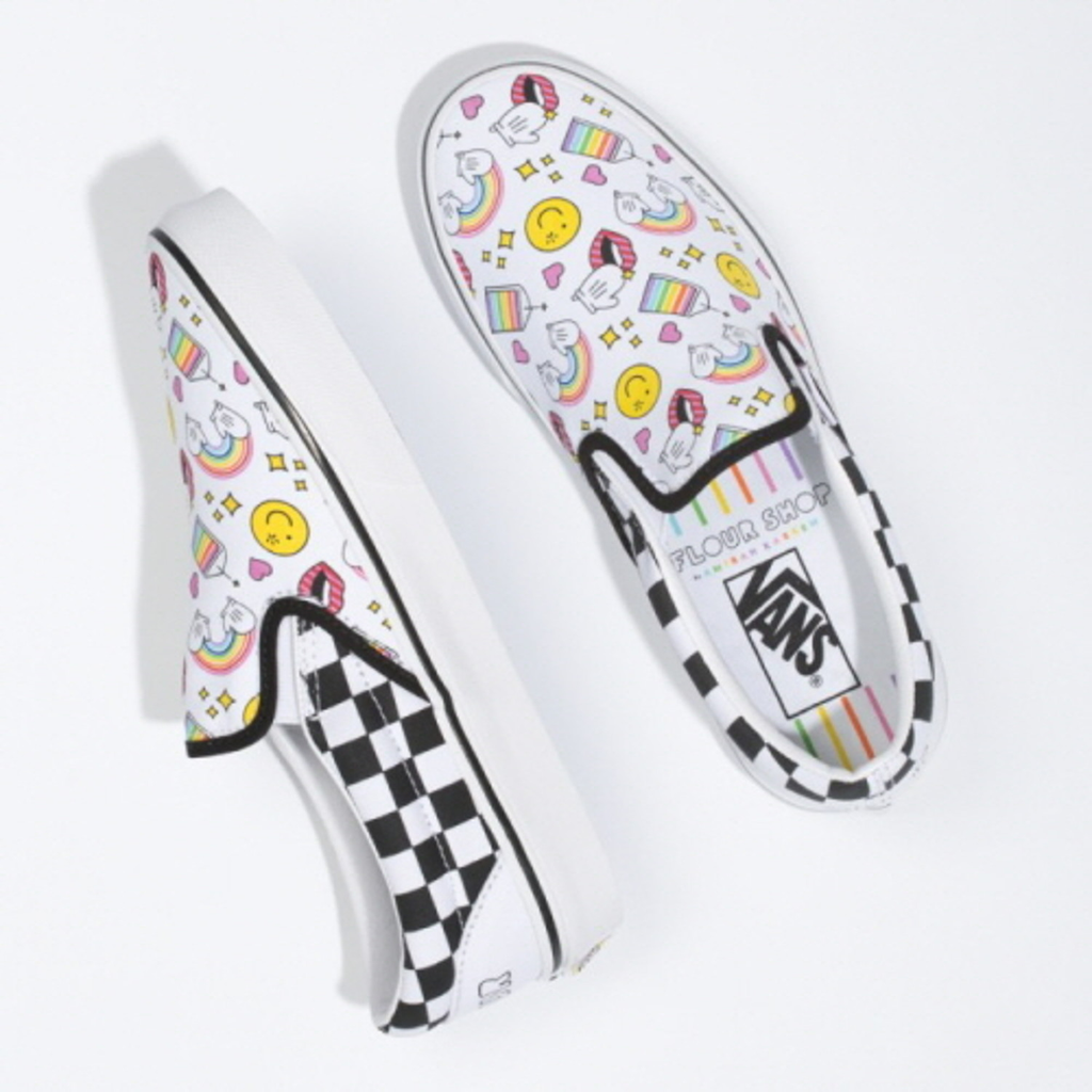 Giày Vans Flour Shop x Classic Slip-On 'Icons Checkerboard' VN0A4U382N –  AUTHENTIC SHOES