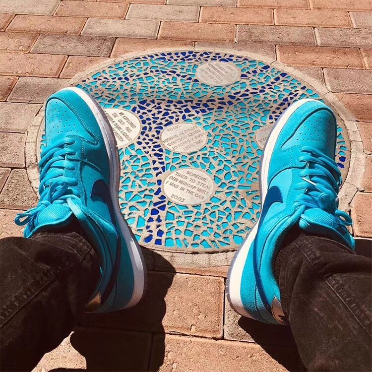 Dunk low pro blue fury Clearance