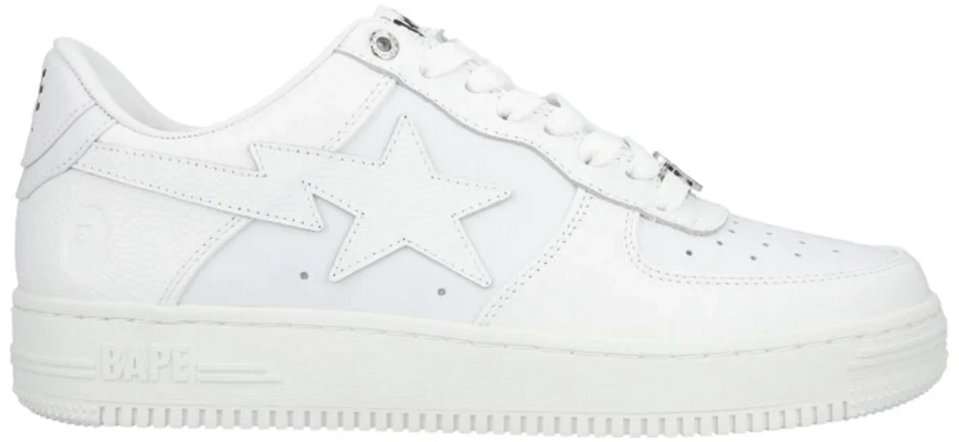 Giày Bape A Bathing Ape Bape Sta 'Triple White' 1J30-191-013