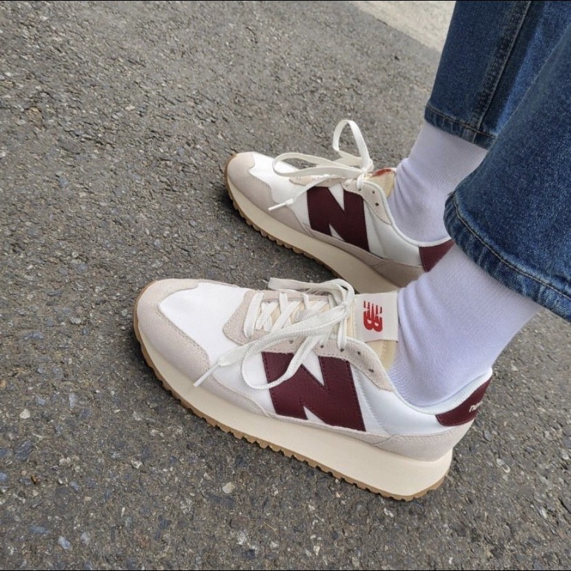 Giày New Balance 237 'White Burgundy' MS237SB – AUTHENTIC SHOES