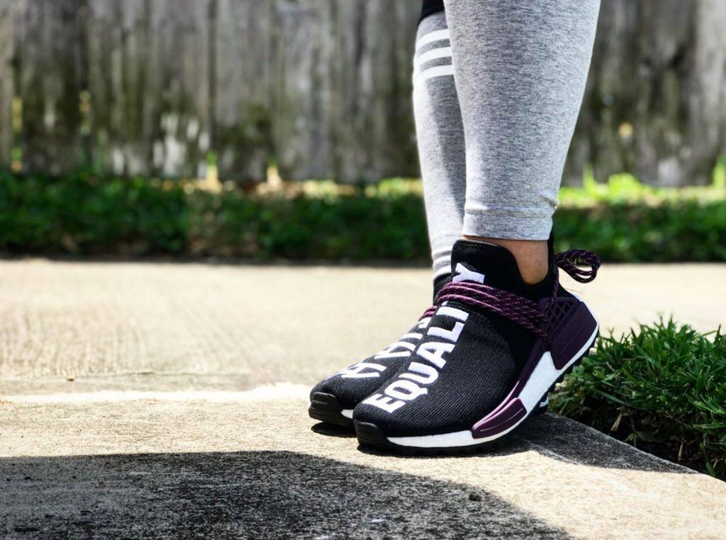 human race equality on feet