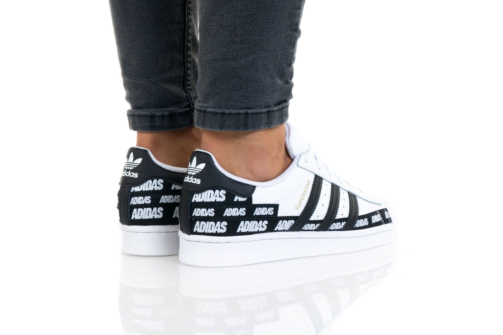 Giày Adidas Superstar J 'Wordmark Heel Stripe Cloud White' FX5871 –  AUTHENTIC SHOES