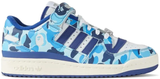 Giày Adidas Forum Low 84 x BAPE '30th Anniversary Blue' ID4772