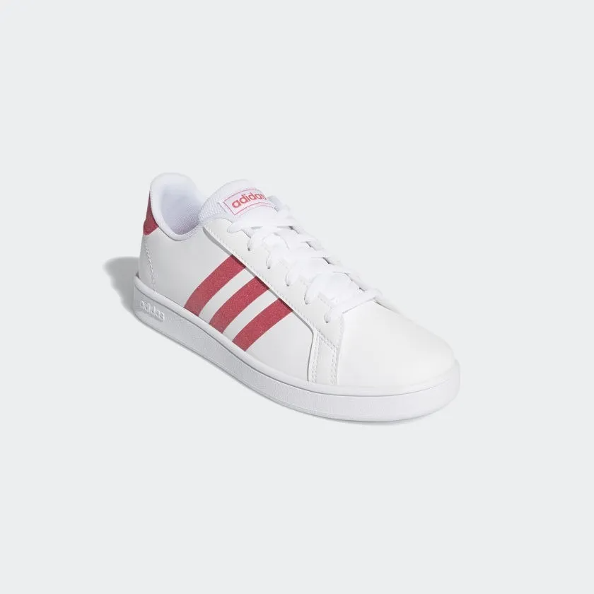 Giày Adidas Grand Court J 'White Real Pink' EG5136 – AUTHENTIC SHOES