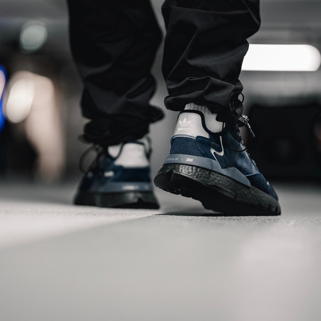 Giày Adidas Nite Jogger 3M Navy EE5858 