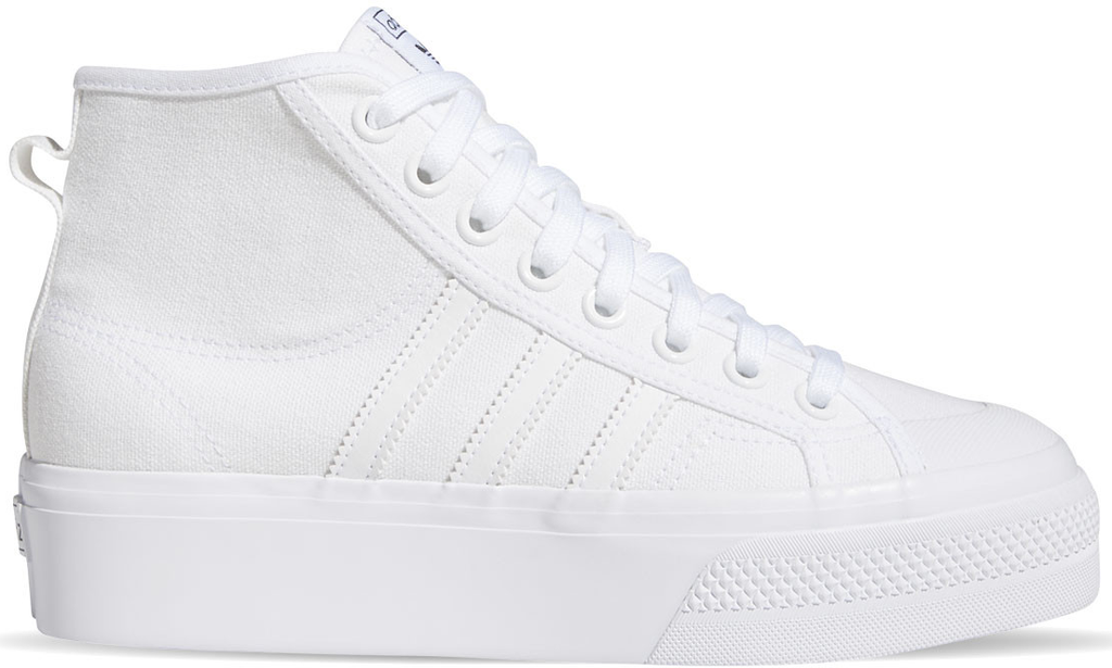 Adidas nizza platform mid shoes Clearance
