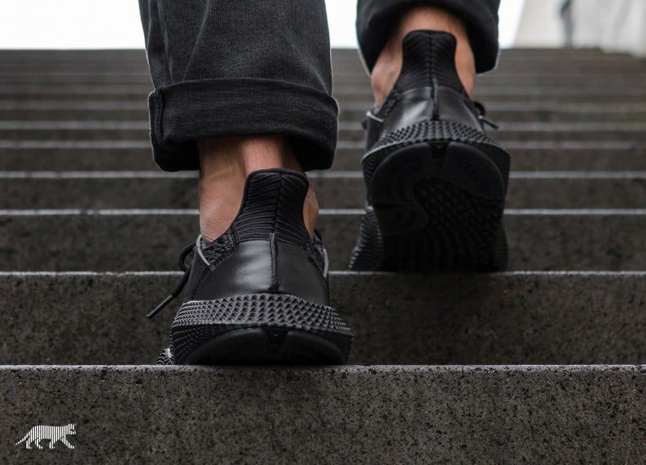 adidas prophere black on feet