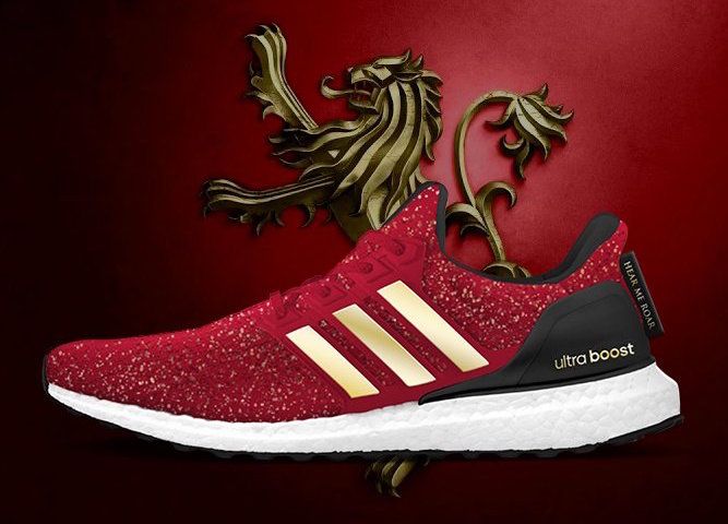 adidas ultra boost 4.0 game of thrones house lannister