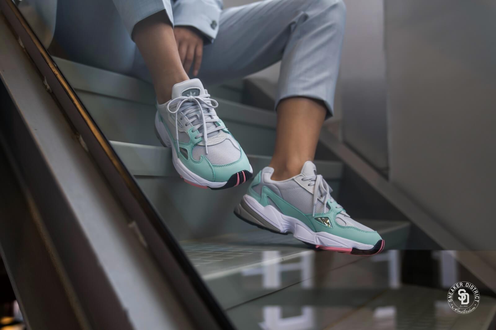 Giày Adidas Originals Falcon 'Watermelon Grey Easy Green' B28127 –  AUTHENTIC SHOES