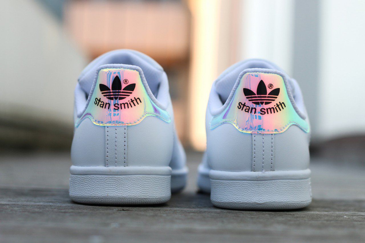adidas stan smith holographic shoes