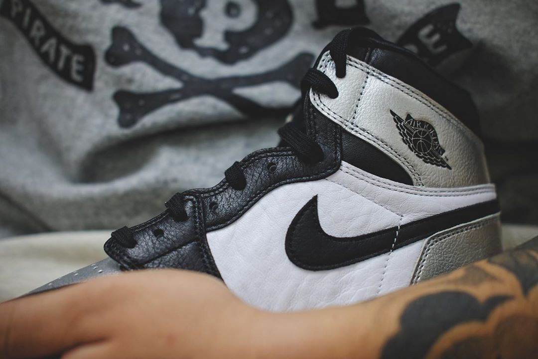 air jordan 1 high silver