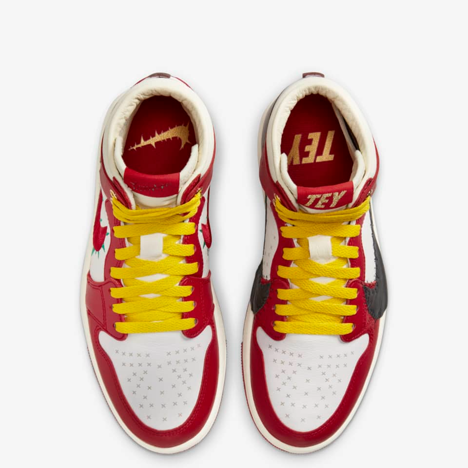 Giày Nike Teyana Taylor x Air Jordan 1 Zoom CMFT 2 'A Rose From Harlem' FJ0604-601