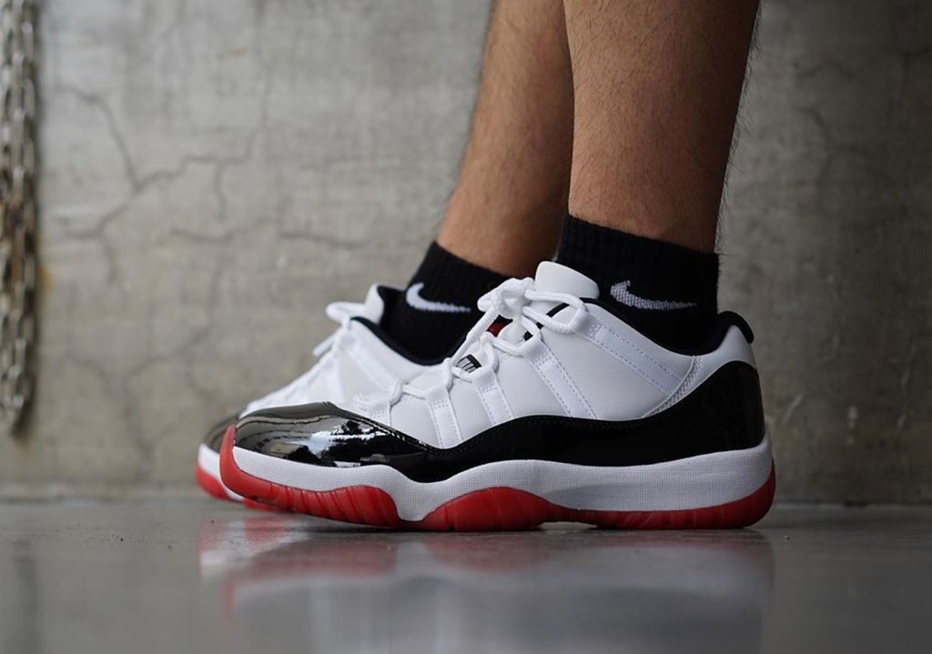 Jordan 11 low concord bred size 12 Clearance