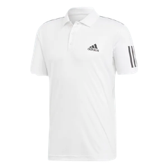 Áo Adidas 3 Stripes Club Polo Shirt White DU0849