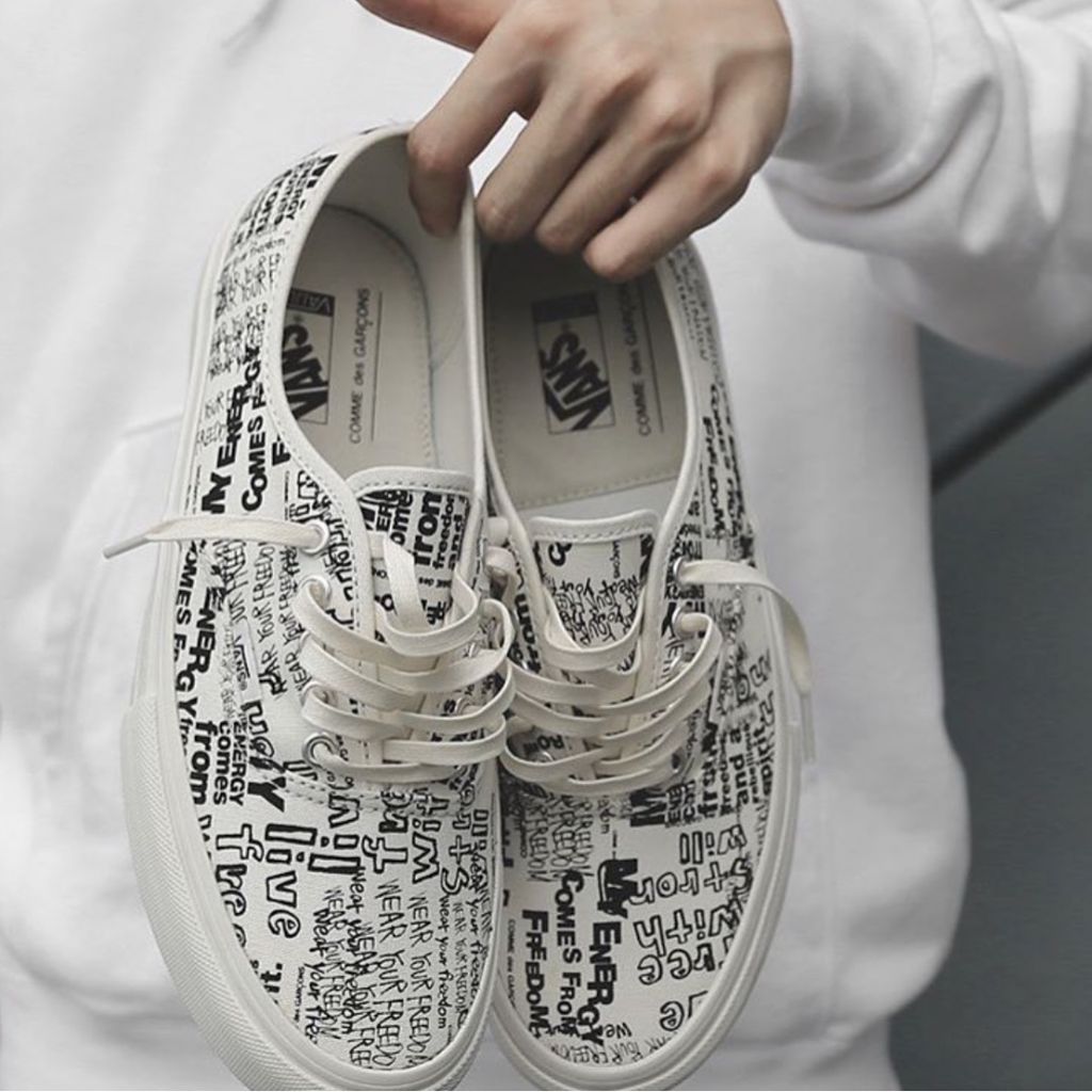 vans authentic pro comme des garcon