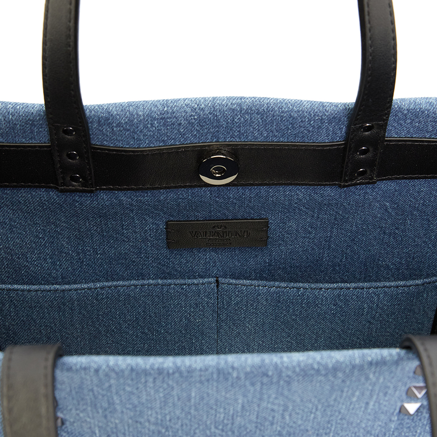 Túi Valentino Logo Medium 'Blue' B0A35USI-6V6