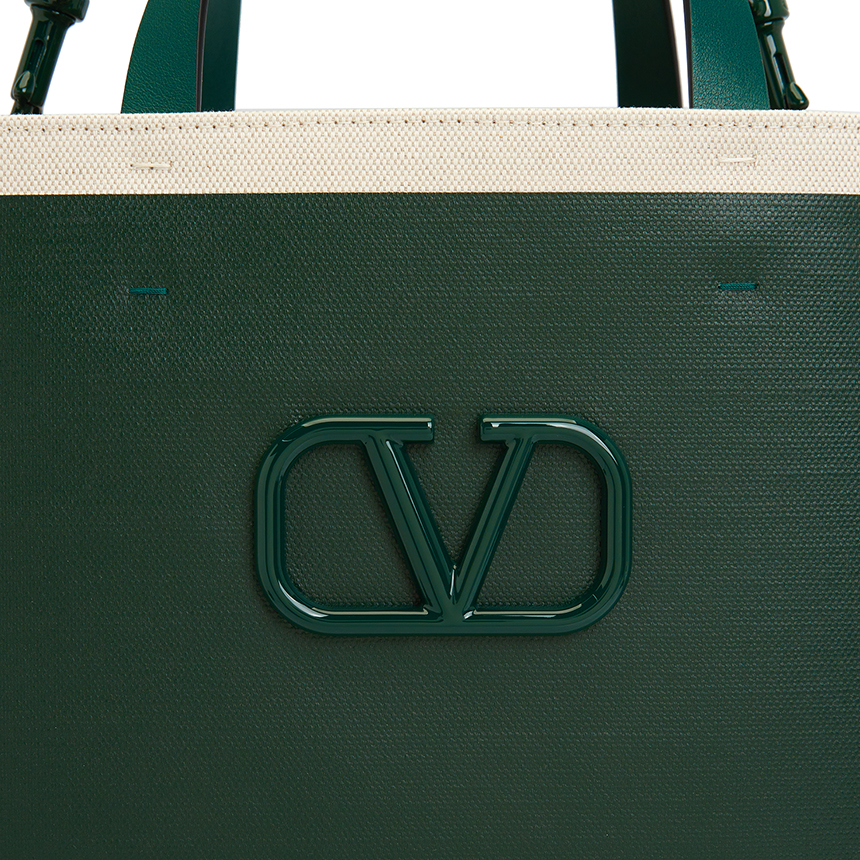 Túi Valentino V Logo 'Green' B0B91ZKX-UYR