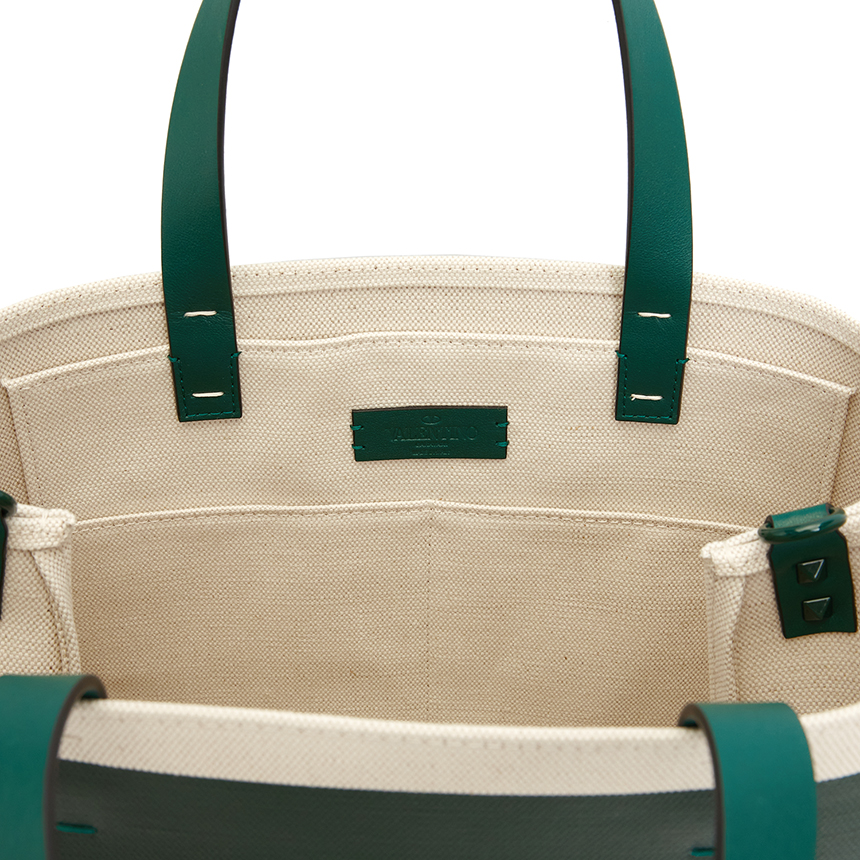 Túi Valentino V Logo 'Green' B0B91ZKX-UYR