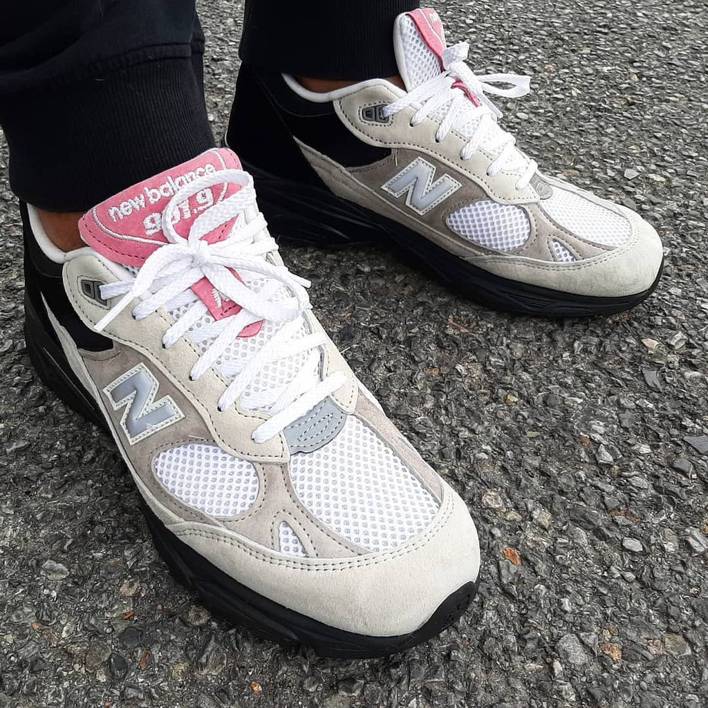 Giày New Balance 991.9 Made in UK 'Grey Pink' M9919FR – AUTHENTIC SHOES