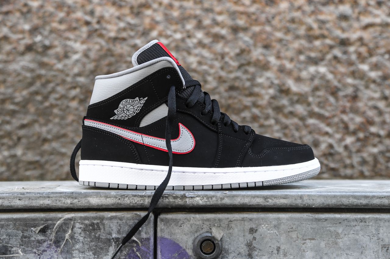 air jordan 1 mid particle grey