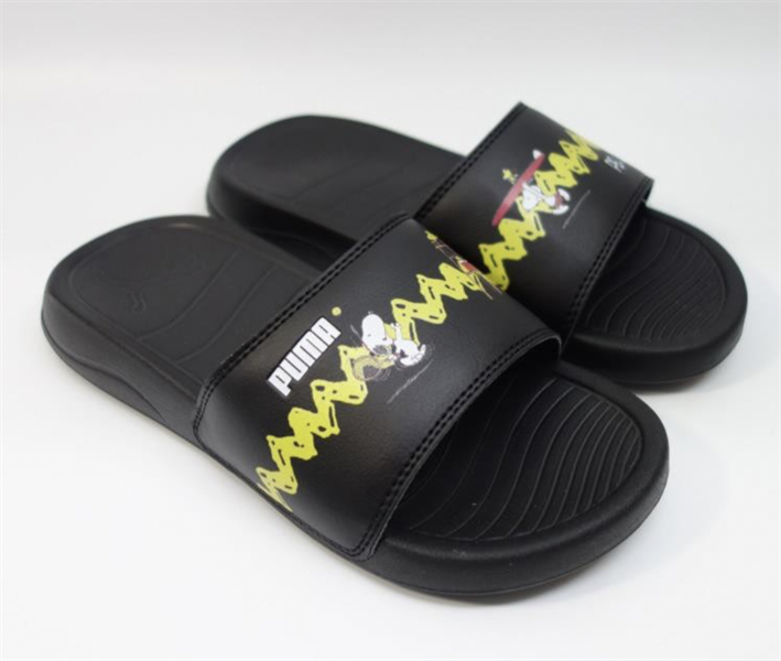 Dép Puma Peanuts X Puma Popcat 20 'Black' 375825-01