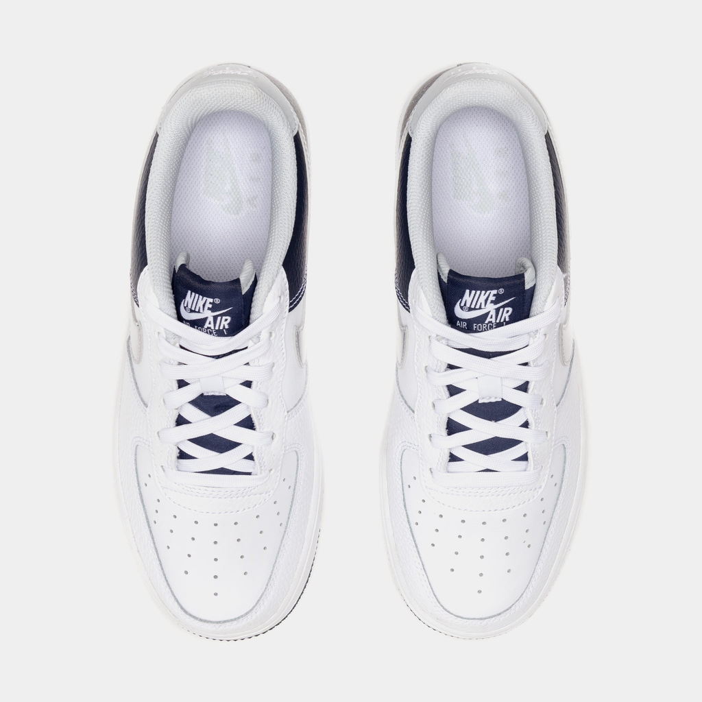 Giày Nike Air Force 1 Low GS 'White Navy' DQ6048-100