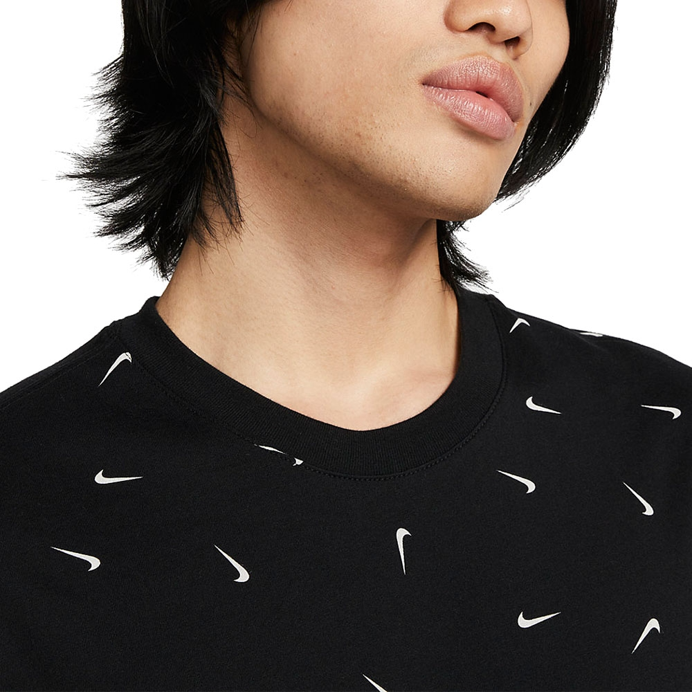 Áo Nike As Club Tee Aop 'Black' DR7910-010