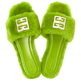 Dép Givenchy 4G Flat 'Green' BE306FE1LR-358