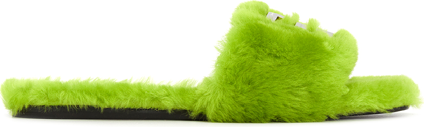 Dép Givenchy 4G Flat 'Green' BE306FE1LR-358