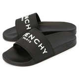 Dép Givenchy Logo Slide 'Black' BH301TH1DB-001