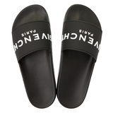 Dép Givenchy Logo Slide 'Black' BH301TH1DB-001