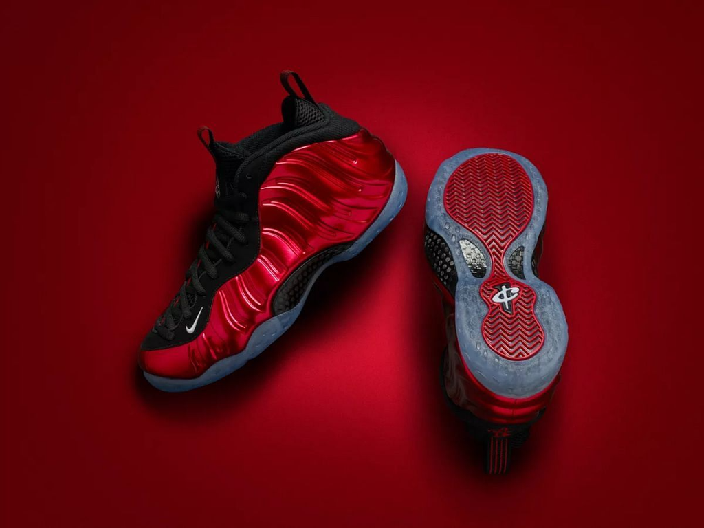 Giày Nike Air Foamposite One 'Metallic Red' DZ2545-600
