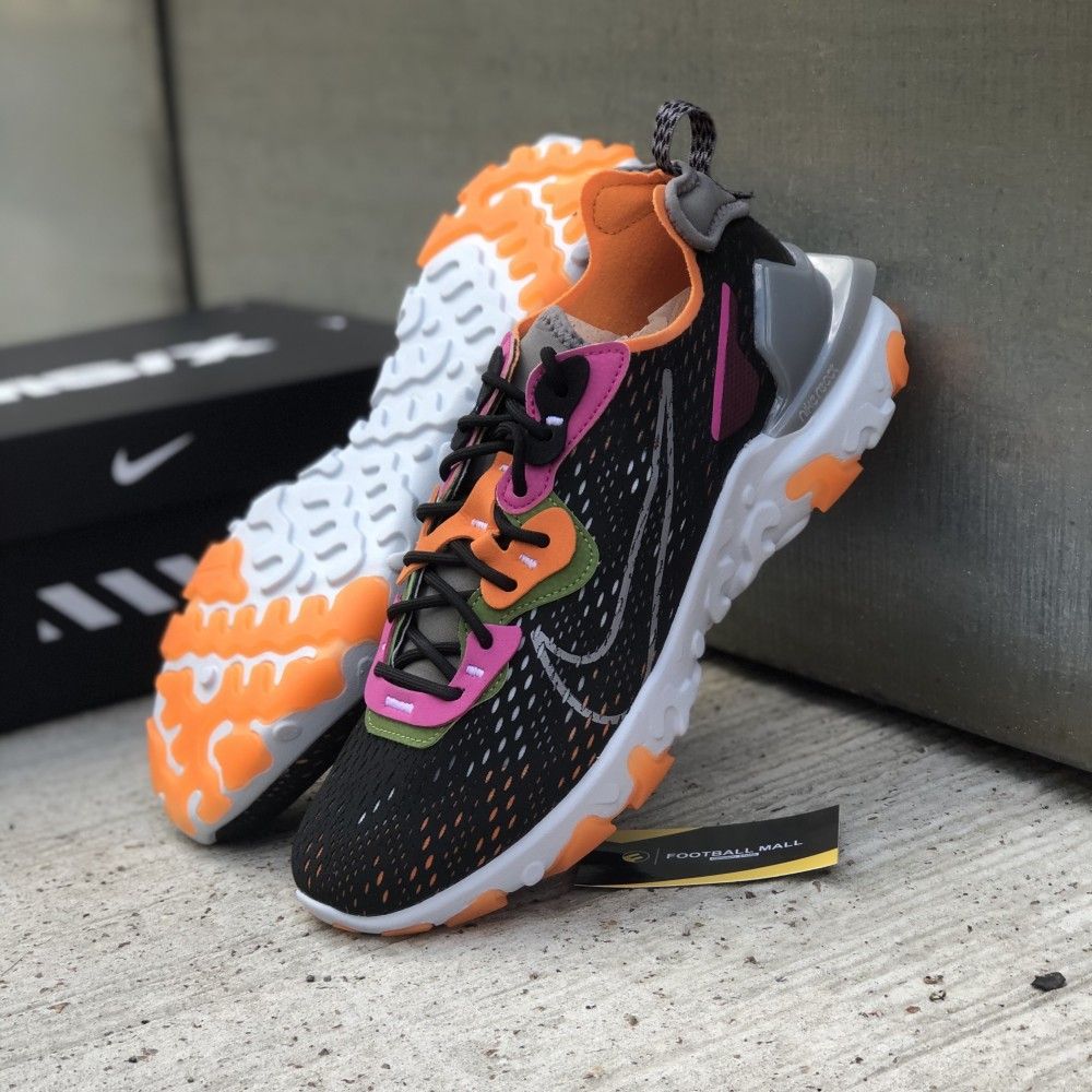 nike react vision orange and black