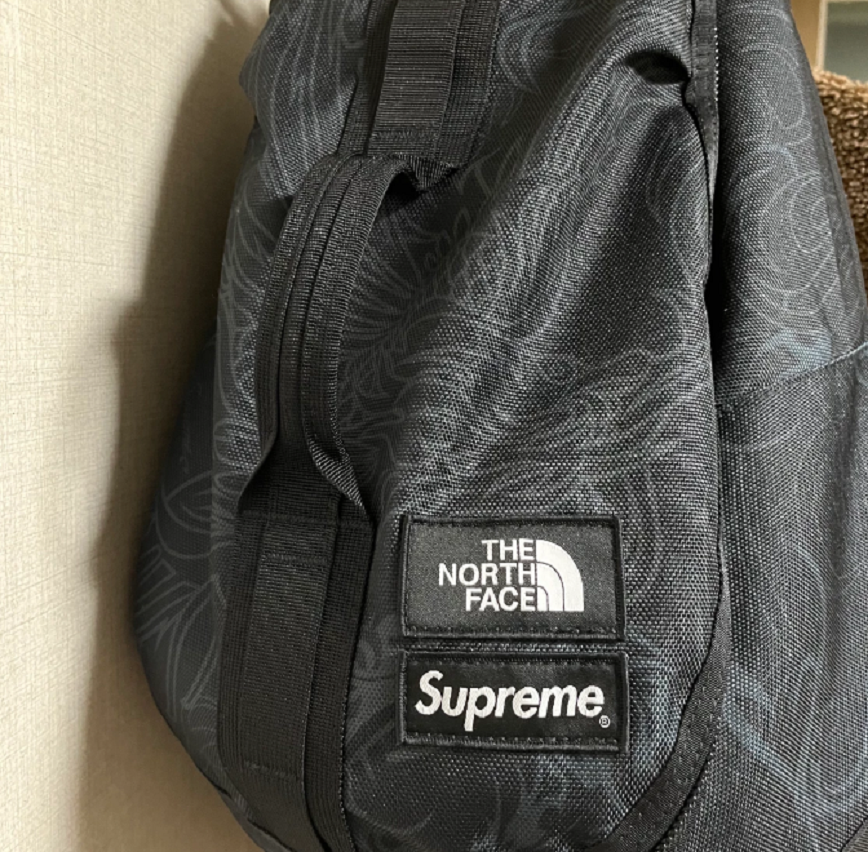 Balo Supreme x The North Face Steep Tech Backpack 'Black Dragon'