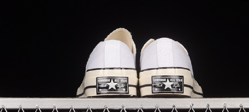 Giày Converse Chuck 70 Vintage 'White Black Egret' A02306C