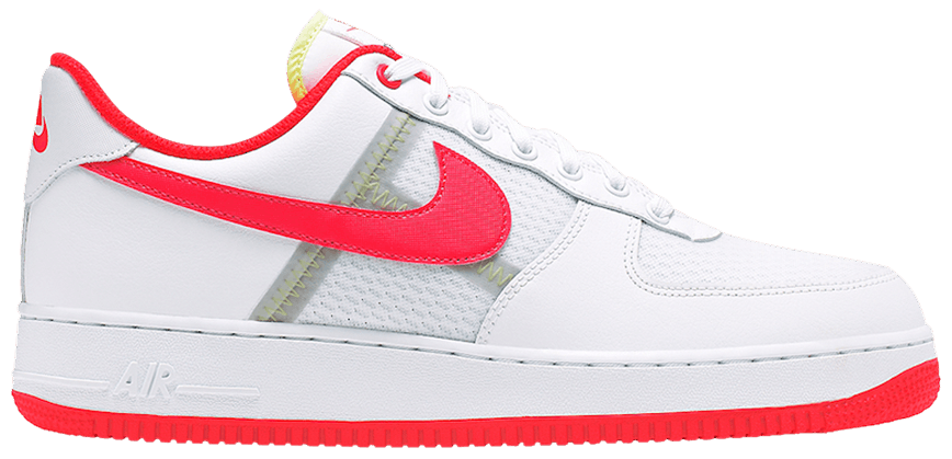 Nike Air Force 1 Low 'Transparent White Crimson' CI0060-102 – AUTHENTIC