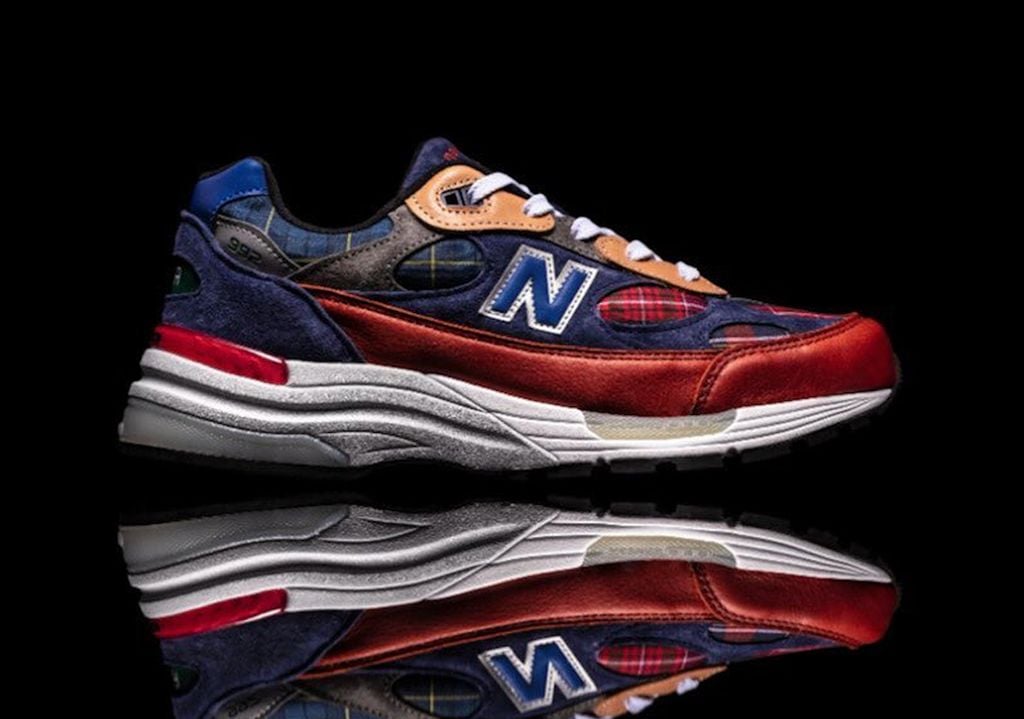 Giày New Balance Concepts x 992 Made in USA 'Plaid' M992AD – AUTHENTIC SHOES