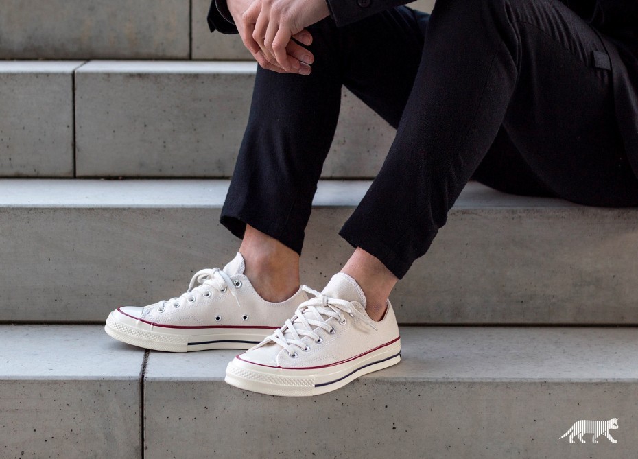 converse 1970s low white