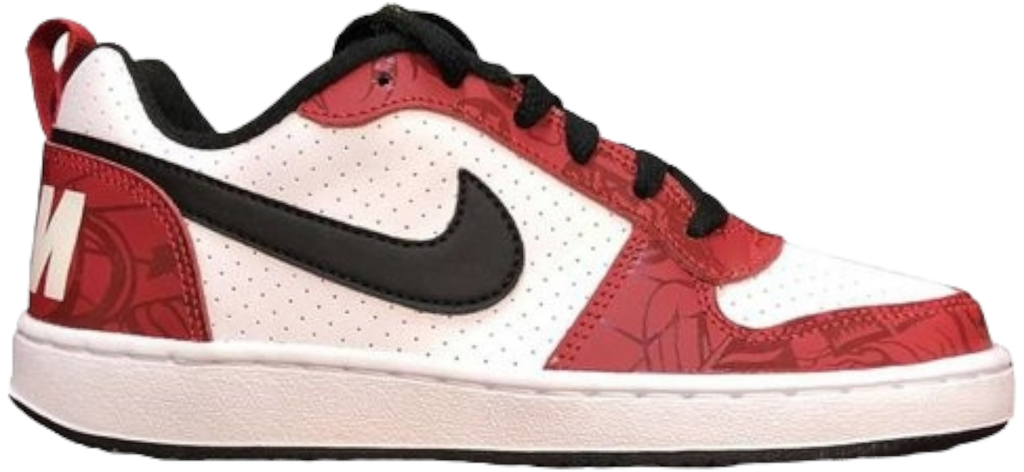 Giày Nike Court Borough Low 2020 GS ‘Chicago Red’ CU2983-101