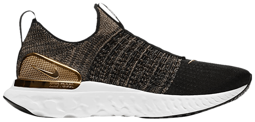 Nike react phantom run flyknit black Clearance