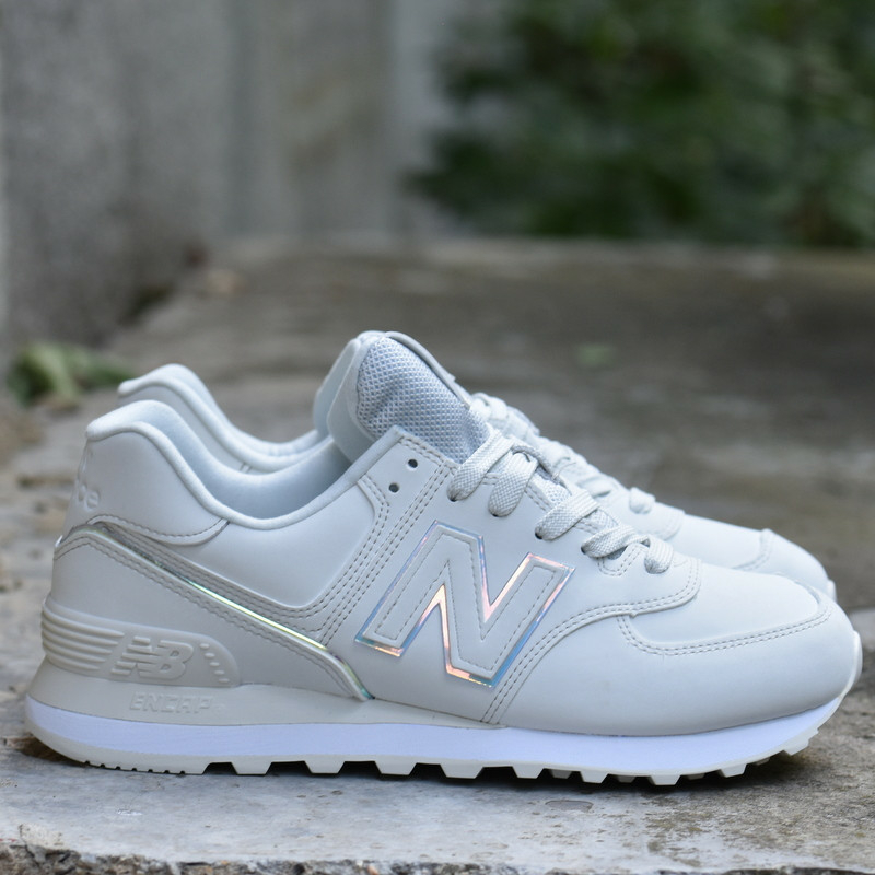 Giày New Balance Wmns 574 White 