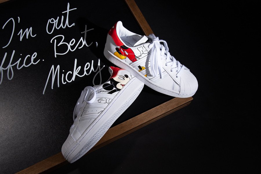 Mickey mouse x adidas superstar clearance