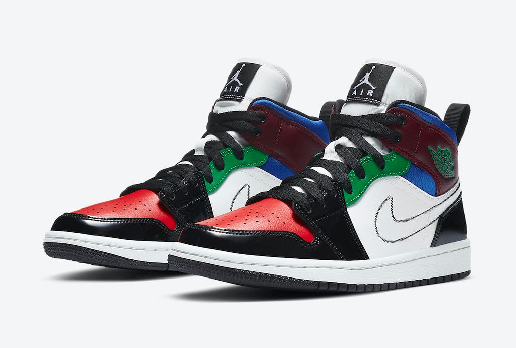 multicolor air jordan